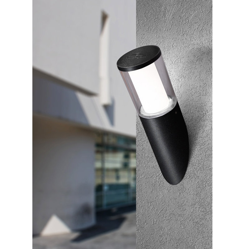 Yarm Outdoor Flush Mount, Black