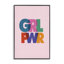 «Girl Power» au texte pastel noir, estampe numérique par Nataly White-107873116-111705963