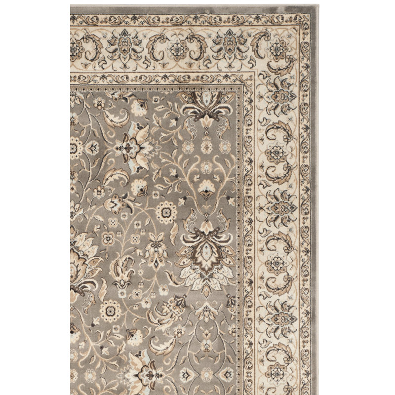 Tapis oriental en viscose Petronella, Rectangle 6 pi 7 po x 9 pi 6 po