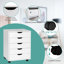 5 Drawer Rolling Storage Chest