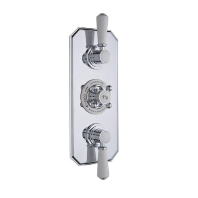 Topaz Triple Concealed Thermostatic Shower Valve