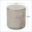 Table d'appoint cylindrique MGO avec finition en béton lisse-1798530319