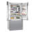 Bosch - 800 Series 36-Inch Smart 3-Door Counter-Depth Refrigerator With Recessed Handles, Anti-Fingerprint Exterior, Internal Water, Home Connect