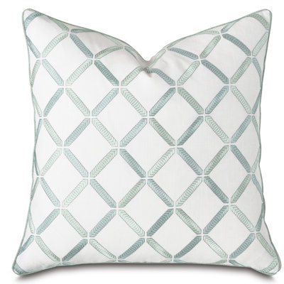 Brentwood Geometric Square Pillow Cover & Insert