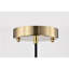 Luminaire suspendu sphère 1 lumière DEL Dontario