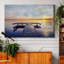 Evening Calm - Reproduction de photo sur toile tendue-471158284