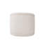 Beige Bouclé Swivel Chair With Walnut-Finished Solid Wood Base-1312594914