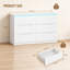 120 cm W Chest of 6 Drawers