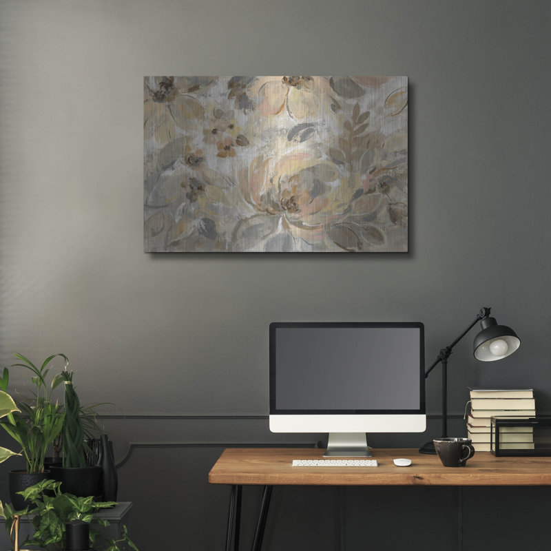 «Ivory Floral» par Silvia Vassileva, H 24 po x l 36 po