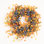 24" Artificial Fall Harvest Berry Blossom Cluster Autumn Wildflower Front Door Wreath Thanksgiving Decor
