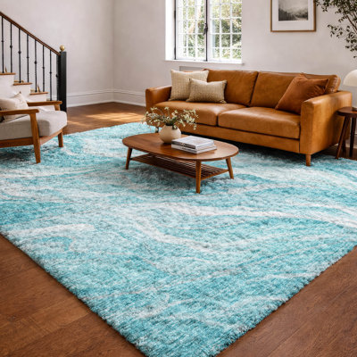 Tapis à poils longs lavable à la machine de qualité supérieure ADS720