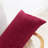 Pleated Velvet Lumbar Pillow Covers-506011736