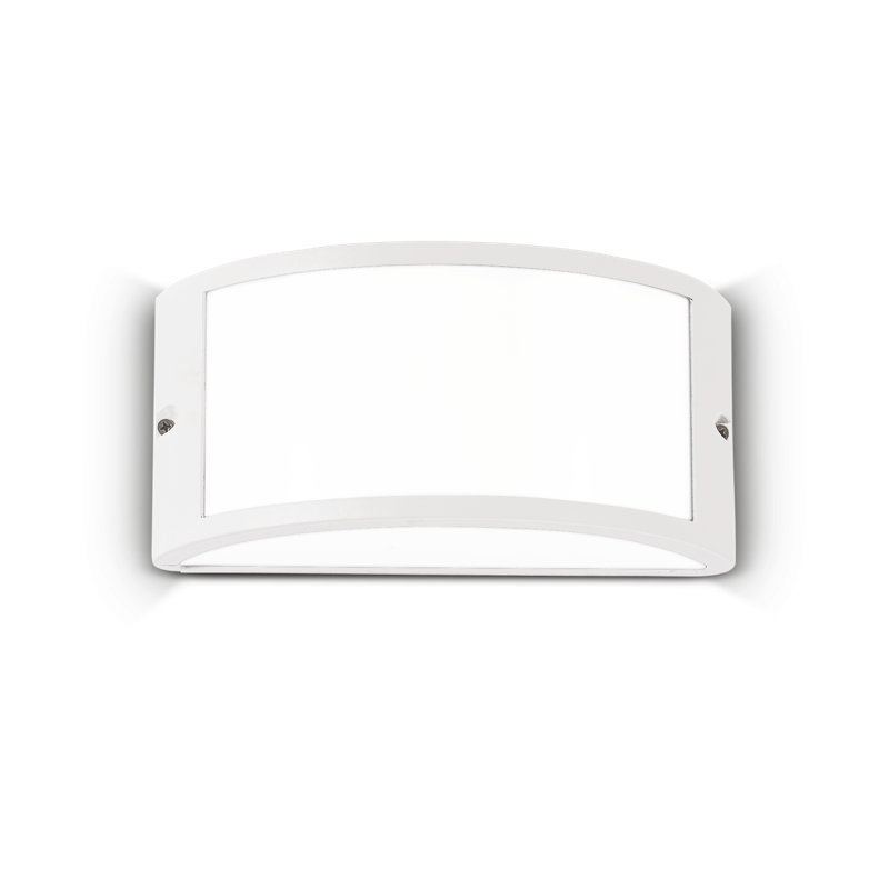 12cm H Outdoor Flush Mount, White