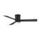 Axis 3 - Blade Indoor/Outdoor Smart Flush Mount Ceiling Fan with Remote Control and LED Light Kit Included, Works With Alexa and iOS / Android App