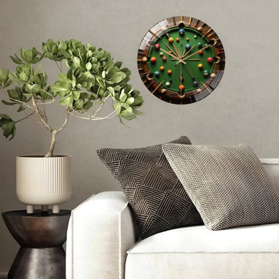 Horloge murale en verre 12 '' Premium Premium