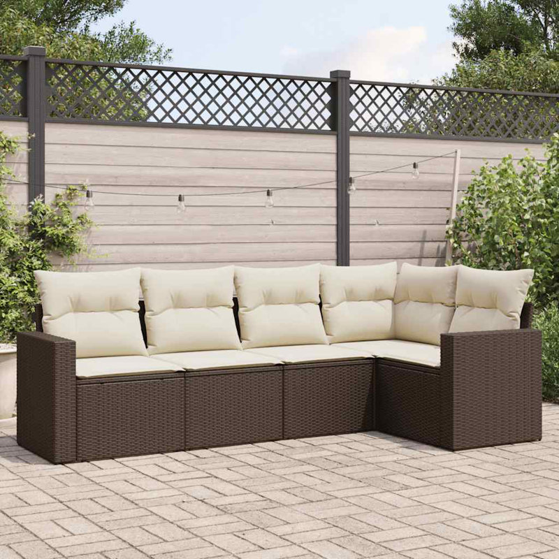 Ensemble de canapé de jardin Vidaxl
