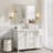 Aevar Tempered Glass and Aluminum Alloy Framed French Cleat Mounted Wall Mirror with 5-Year Warranty-397524566-384154432