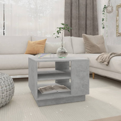 Coffee Table 55x55x43 cm Engineered Wood