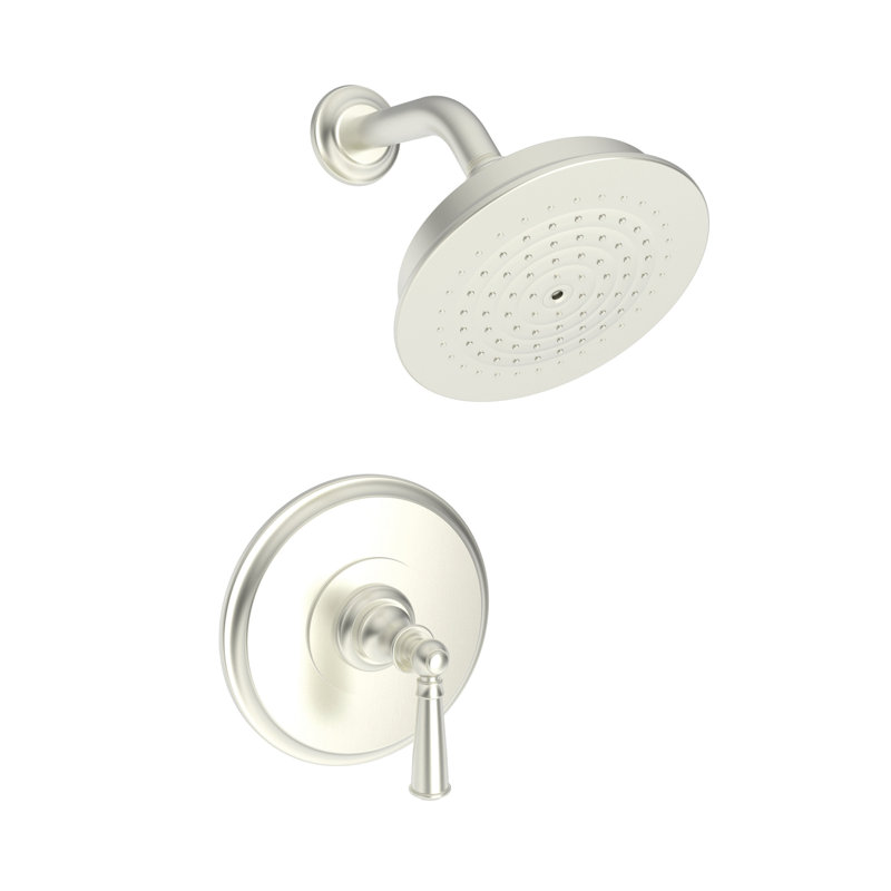 Sutton Balanced Pressure Shower Trim Set with Shower Head, Oil Rubbed Bronze - Hand Relieved