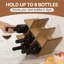 Annecliffe Wine Bottle Rack Brown