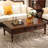 American cherry wood coffee table