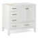 Panchuri Right Offset 36 Single Bathroom Vanity Base Only
