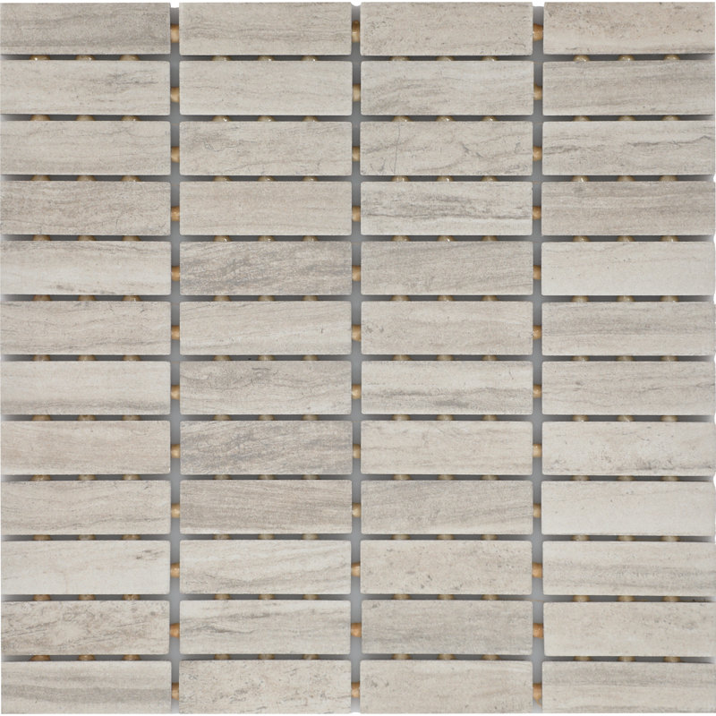 Carreau de mosaïque à joint droit en céramique émaillée 1 x 3 Daltile Articulo (10 pièces par carton) (10,00 pieds carrés par carton)
