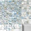 Miroir mural en nacre bleu-86602849