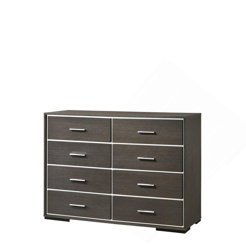 Commode à finition chêne gris