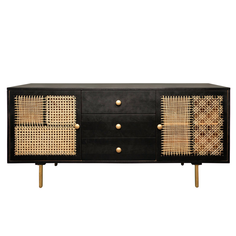 Buffet en bois et métal Emmert Modern