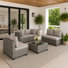 7-Piece Outdoor Patio Conversation Set With Table