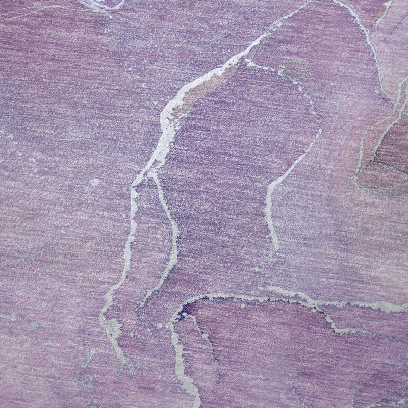 Jeté en sherpa Addison, Mauve