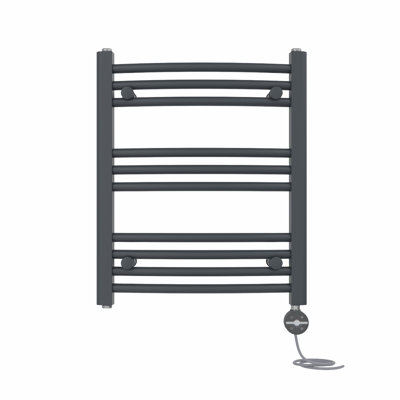 Crysania Curved Towel Rail Heated Towel Rails