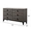 Commode double 6 tiroirs avec miroir Dobbins-111544593