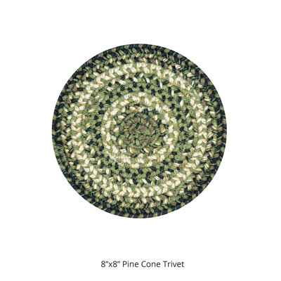 Sous-plat en jute Corrick Pinecone