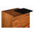 Plateau Side Table with Shelf