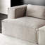 Coussin beige modulaire 100% polyester