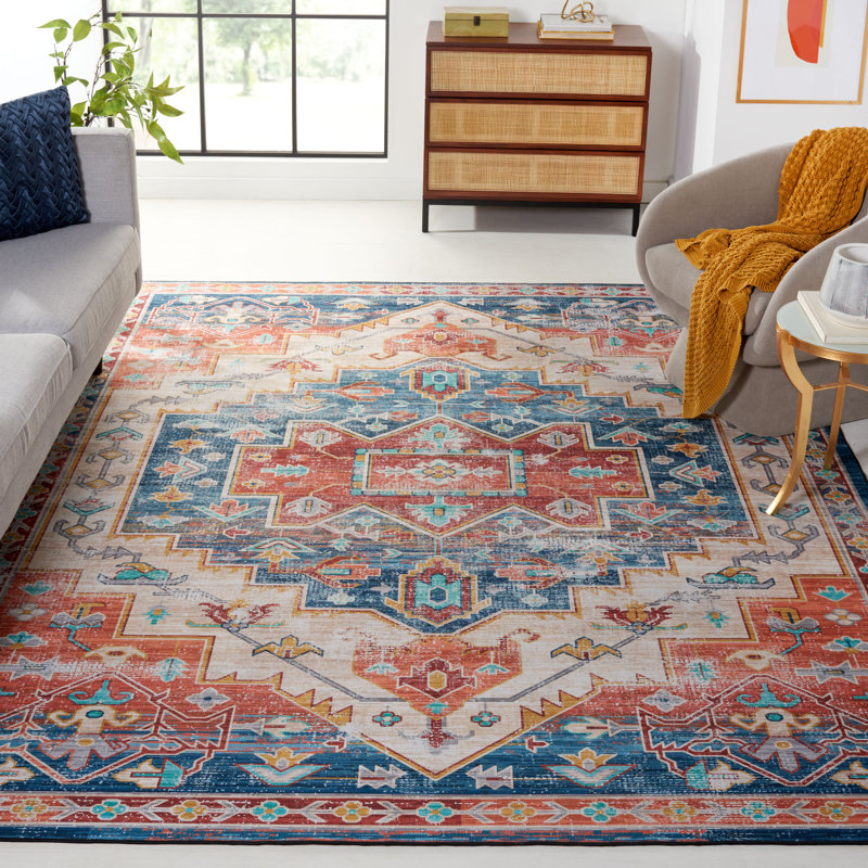 Tucson Performance Machine Washable Oriental Rug, Rectangle 8' x 10'