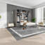 Lits pour grand lit peu encombrants avec rangement, conception en MDF gris pour les maisons modernes