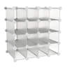 Rebrilliant Cube Organizer- 16 Cube Shelves with Interlocking ...