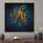 Gold Floater Framed