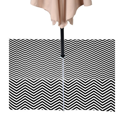 Chevron Water Repellent Tablecloth