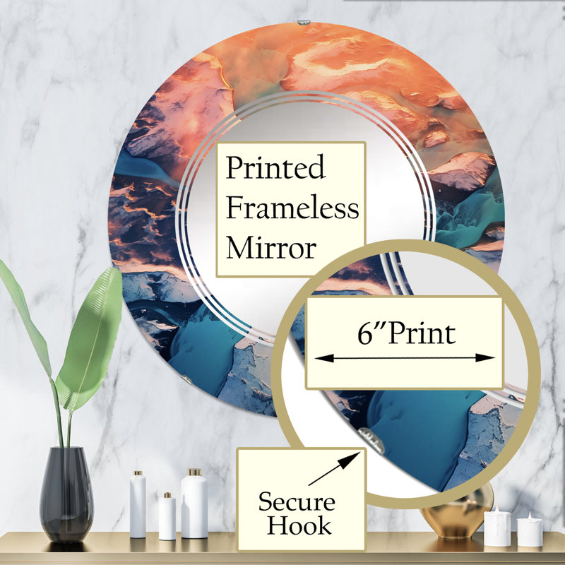 Miroir Jixin, 32 po x 32 po