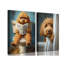 2 Piece Wrapped Canvas Print