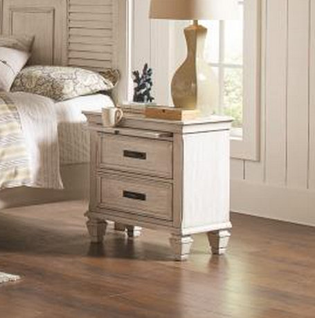 Crigler 28'' W Nightstand, Antique White