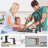Kitchen Sink Soap Dispenser Oil Rubbed Bronze, Under Sink Soap Dispenser With 40" Silicone Extension Tube Kit,Say Goodbye To Frequent Refills