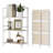 Lejon No Assembly Folding Etagere Bookcase-535560367-441723491