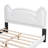 Ceasar Vegan Leather Platform Bed-7419384-7419385