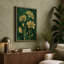 Golden Study Botanical - Wrapped Canvas-772488293-772488299