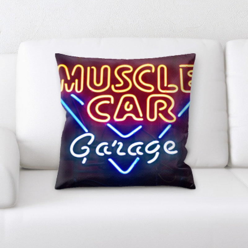 Coussin de garage en voiture musculaire